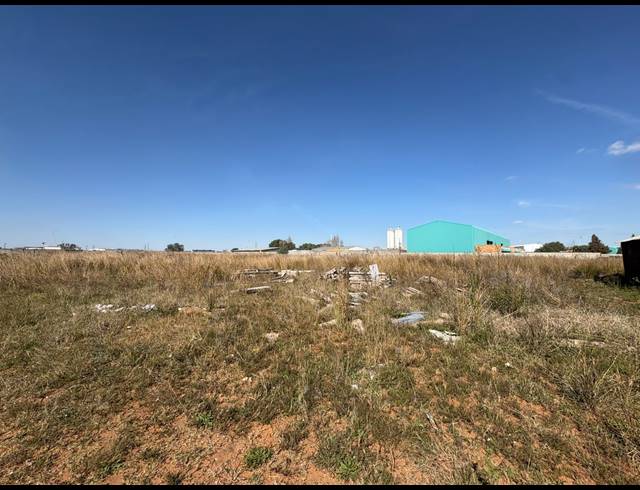 2,278M² VACANT LAND FOR SALE IN SASOLBURG INDUSTRIAL ZONE 2